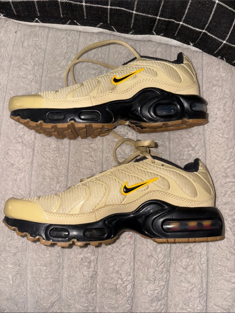Nike Tan Mesh Athletic Sneakers - Neutral Tan